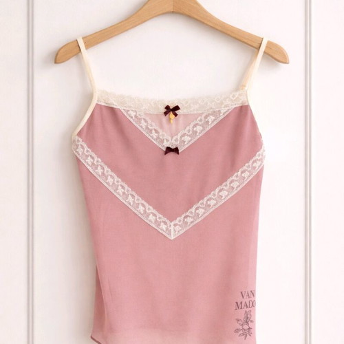 Vive Maria Y2K Lace Camisole romantic lace, like new, vintage rose