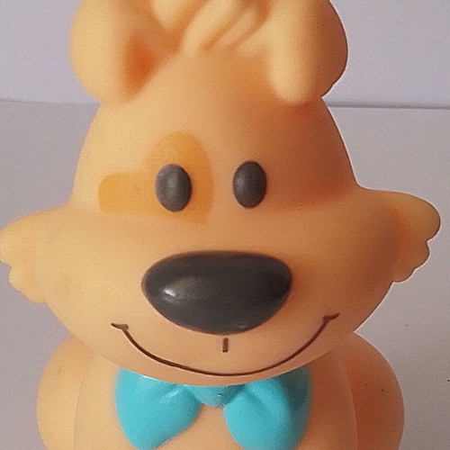 Φιγούρα σκυλάκι Schleich Orange dog μεταχειρισμένη