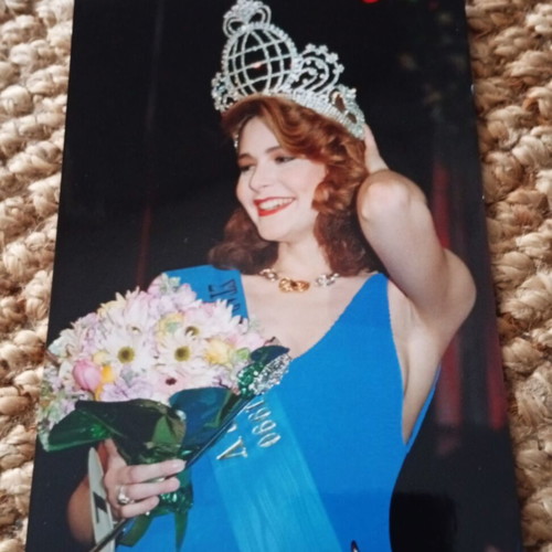 Rare authentic photo of Jenny Balatsinou Star Hellas 1990 like new 18x12.8