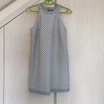 Φόρεμα mini Benetton μεταχειρισμένο με κεντημένο μοτίβο, μέγεθος M/L
