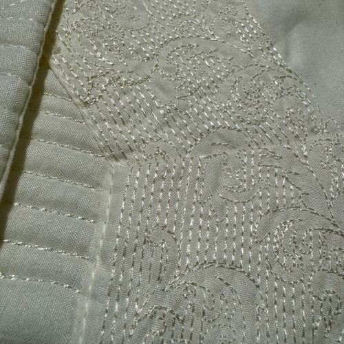 Rythmos Bridal Bedding Set 7 Pieces like new, microsatin