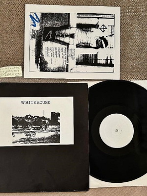 Whitehouse Slaughterhouse LP vinyl used, power electronics avant-synth