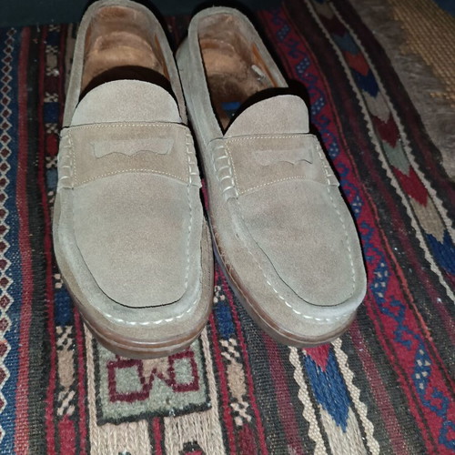 Bally shoes used, beige, original, size 39-39.5