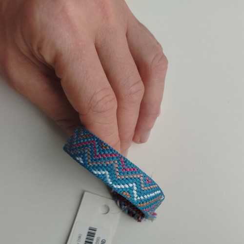 Woven Boho Friendship Bracelet new with tags, turquoise colors