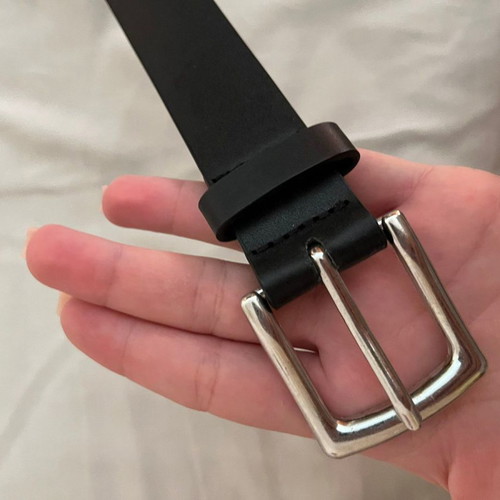 Bershka women's belt black new