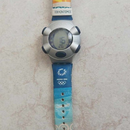 Olympic Games 2004 watch used, volunteer edition