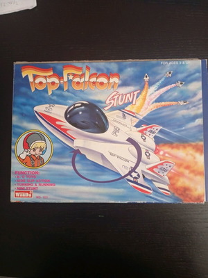 Top Falcon Stunt vintage airplane like new, 1980s