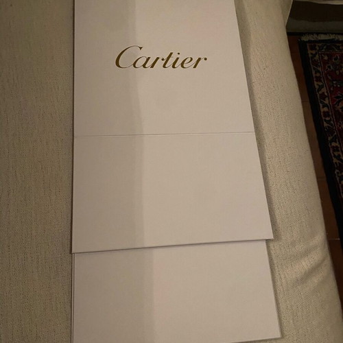 Large Cartier storage box 36x36x22 like new
