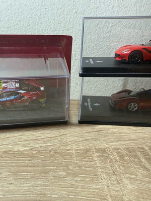 Ferrari Daytona sp3- F12Tdf-488Gte Evo 1:64 new, sealed
