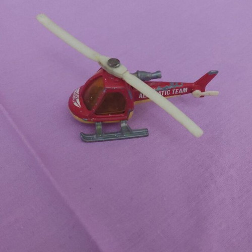 Vintage Matchbox 75 Helicopter Red Rebels Aerobatic Team 1992 used