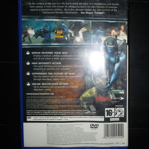 Rogue Trooper PS2 used action game