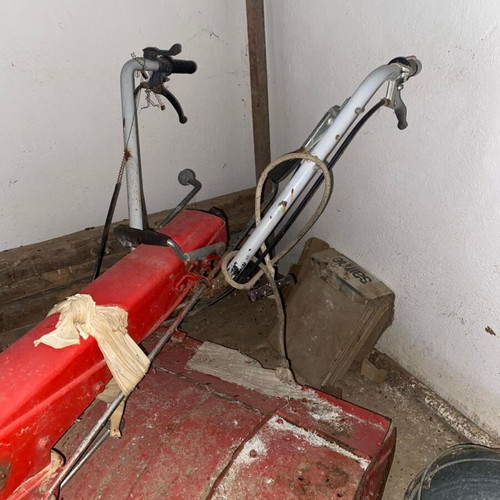 Hand Tiller used