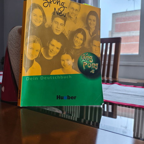Ping Pong 2 Hueber book used for learning German