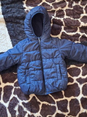 Benetton jacket for 18-24 months 90cm with fleece lining like new