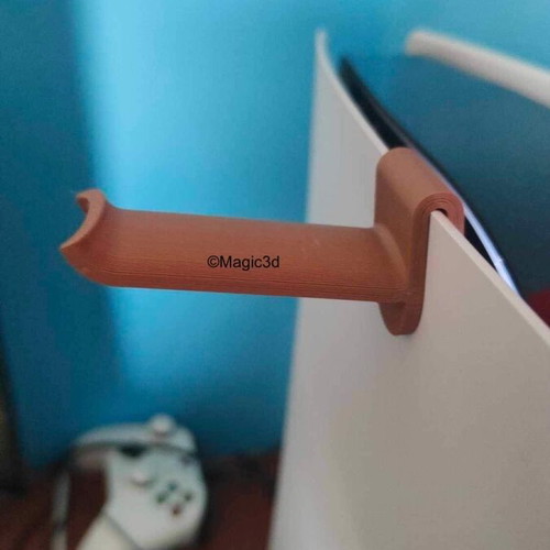 Headset stand for PS5 made by 3d printer
