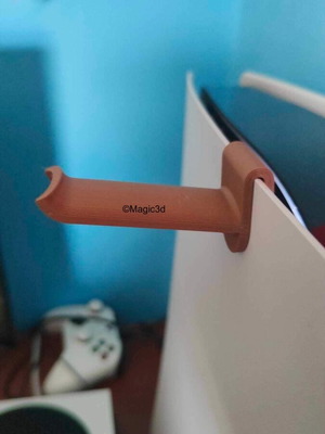 Headset stand for PS5 made by 3d printer