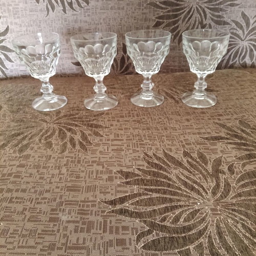 Wine glasses used, pack of 4, Vitrozax Italy