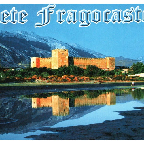 Collectible postcards used, pack of 8, Crete 1970-80