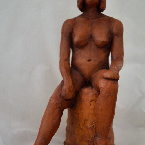 Ceramic nude sculptures handmade, new, about 35 cm