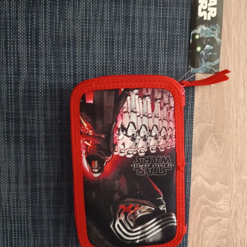 Star Wars pencil case new with markers, pencils, pens, and geometry tools