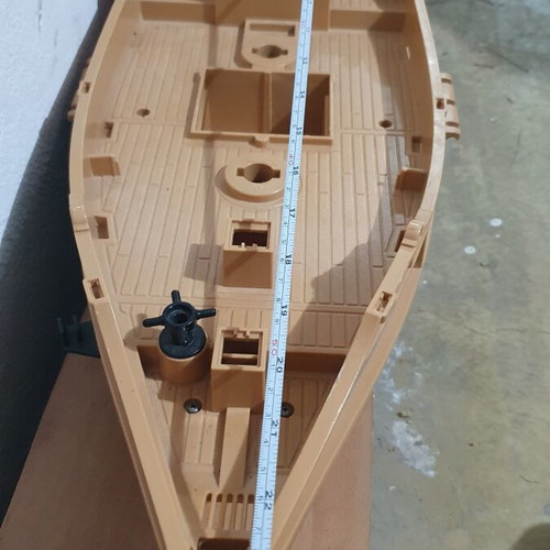 Playmobil Pirate Ship Set 6678 used, skeleton