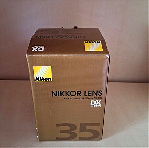 Nikon 35mm Lens AF-S DX NIKKOR f/1.8G