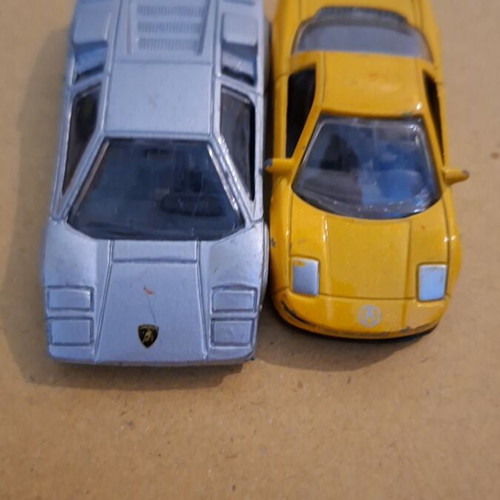 Lamborghini type toy cars set used