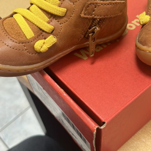 Camper boots size 21 leather tan like new