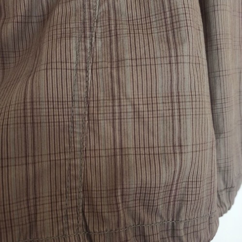 Mango lightweight jacket Large with hood and check pattern like new