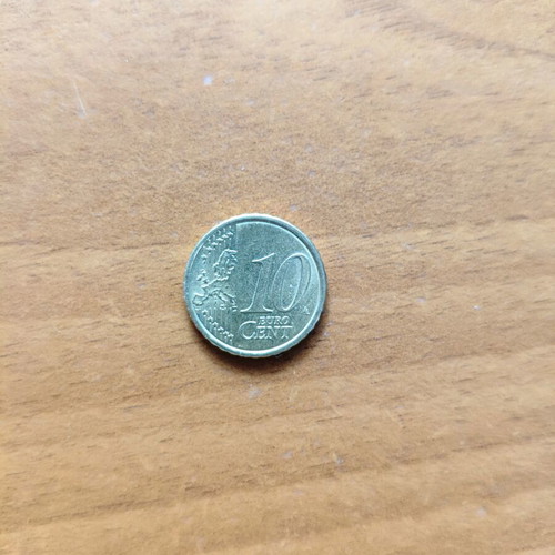 Slovenia 10 Cent Coin 2022 used, Cathedral of Freedom design