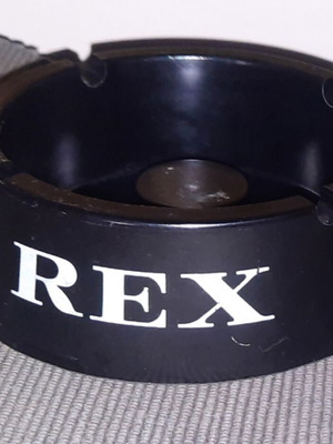 Rex ashtrays used, promotional, 1970s