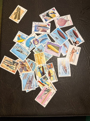 Collectible stamps aviation theme new