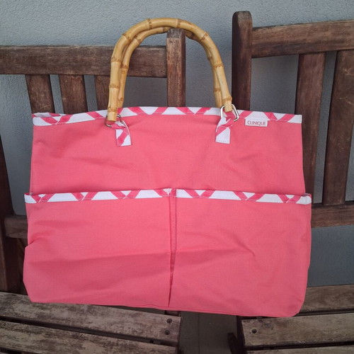 Clinique beach bag, used
