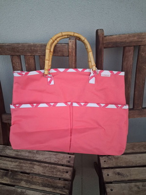 Clinique beach bag, used
