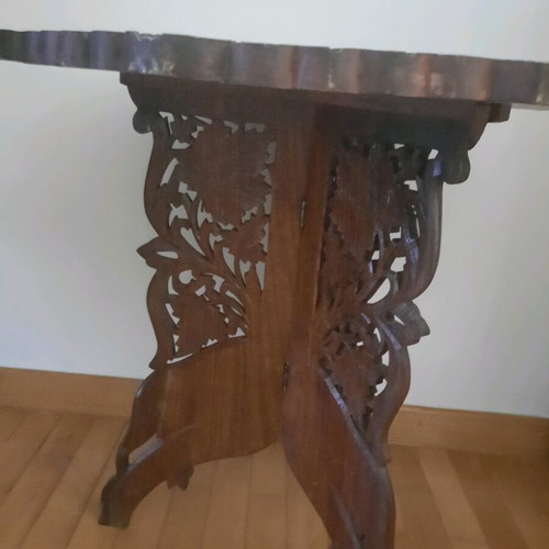 Carved table used