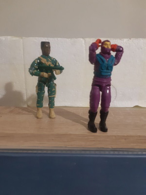 Gi Joe figures like new, Bullet Proof and Cobra Toxo Viper