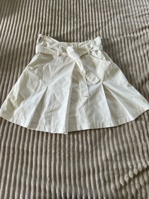 Armani Jeans white mid-length skirt like new, size S