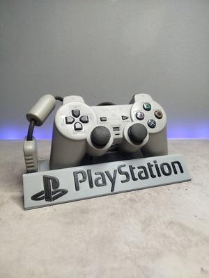 PS1 Controller Stand new, decorative PlayStation logo base
