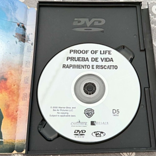 Proof of Life DVD used, Meg Ryan, Russell Crowe