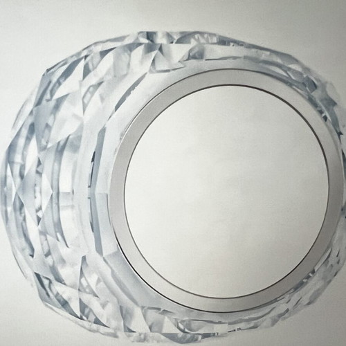 Swarovski Nirvana ring new, silver tone size 55 narrow