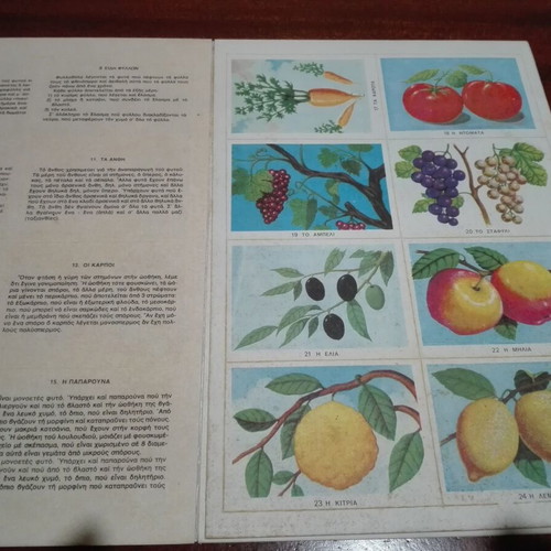 Grade D Sticker Album used, natural history