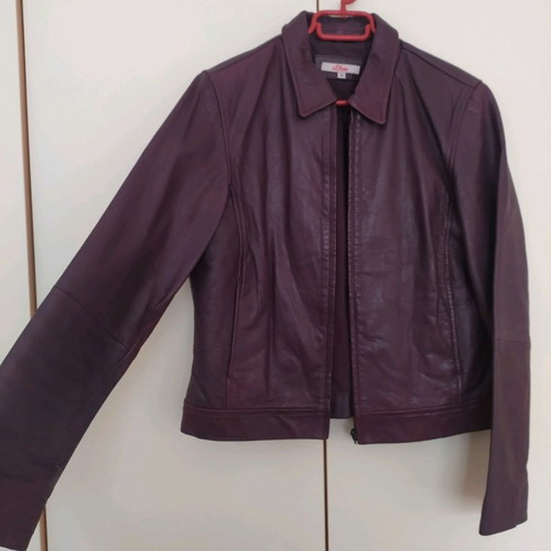Leather jacket S.Oliver like new, size M