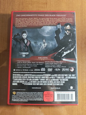Blade Trinity DVD 2 Disc Edition like new