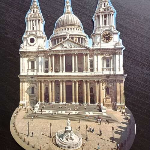 Large London postcard, 1 piece