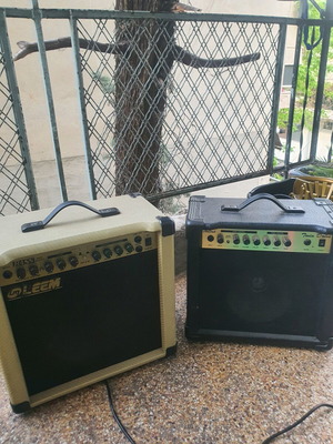 Amplifiers like new in very good condition, set of 2 pieces