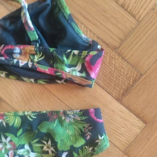 Princesse TamTam Bikini new, size S with flamingo print