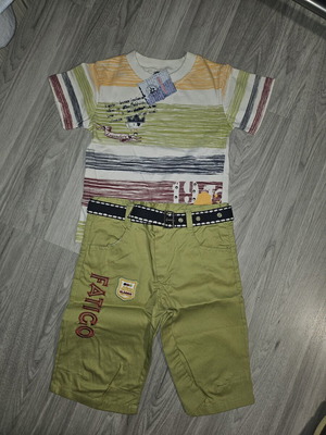 Boys' set with belt for 5 years old new