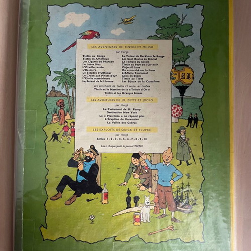 Hergé Le Manitoba Ne Répond Plus comic used, French