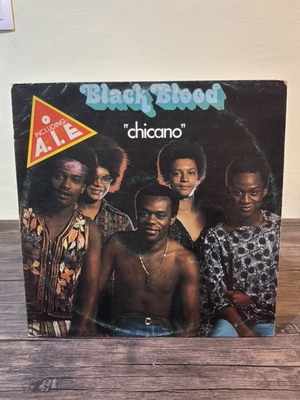 Black Blood Chicano LP used, 1976 edition Greece