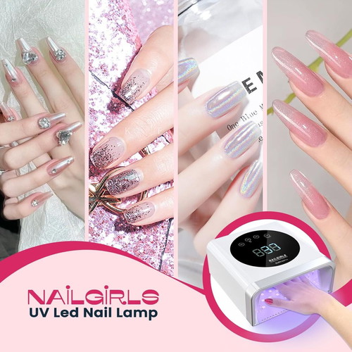 NAILGIRLS UV/LED Nail Lamp 150W with LCD Display and Sensor
